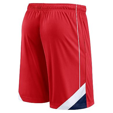 Men's Fanatics Branded Red Washington Nationals Slice Shorts