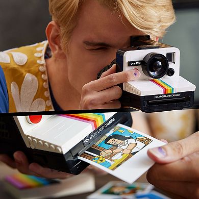 LEGO Ideas Polaroid OneStep SX-70 Camera Model 21345 (516 Pieces)