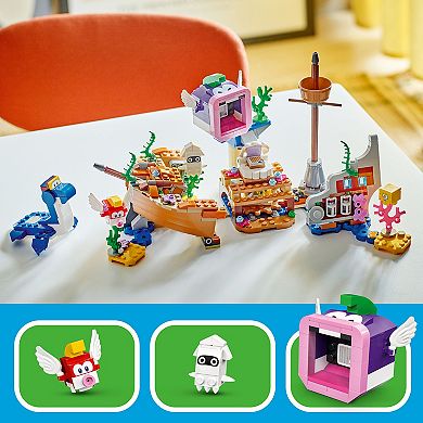 LEGO Super Mario Dorrie's Sunken Shipwreck Adventure Expansion Set 71432 (500 Pieces)