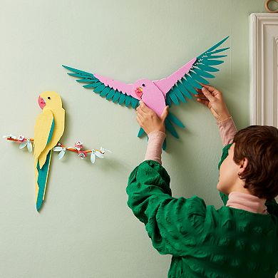 LEGO Art The Fauna Collection – Macaw Parrots, Wall Art Décor 31211