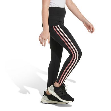 Girls 7-16 adidas AEROREADY® 3-Stripe Cell Phone Pocket Leggings