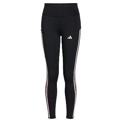 Girls 7-16 adidas AEROREADY® 3-Stripe Cell Phone Pocket Leggings