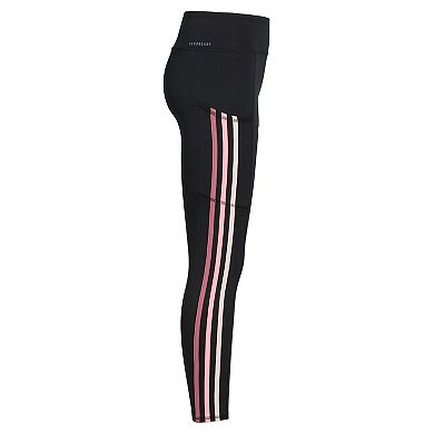 Girls 7-16 adidas AEROREADY® 3-Stripe Cell Phone Pocket Leggings