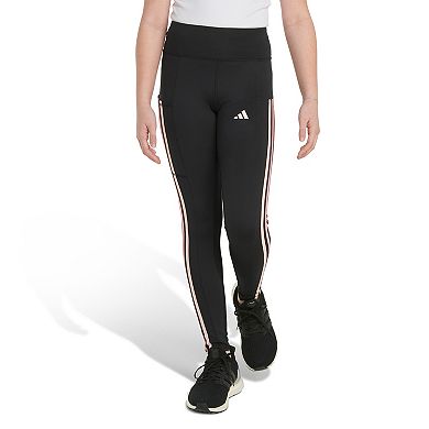 Girls 7-16 adidas AEROREADY® 3-Stripe Cell Phone Pocket Leggings