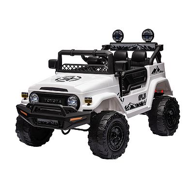 F.c Design Licensed Fj Cruiser 12v Kids Ride-on Car With Remote Control, 2.4g Three-speed Adjustable