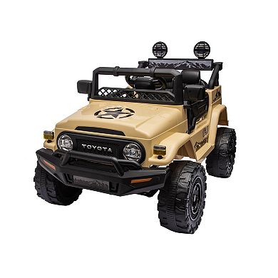 F.c Design Licensed Fj Cruiser 12v Kids Ride-on Car With Remote Control, 2.4g Three-speed Adjustable