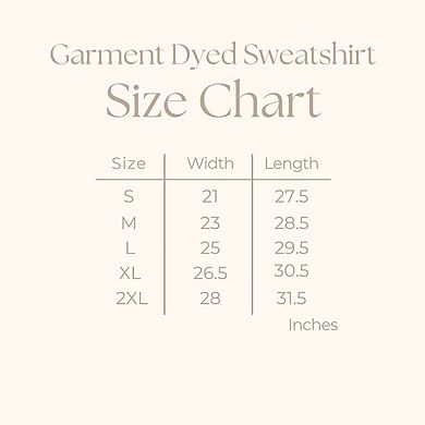 I Really Tried Nice List Garment Dyed Sweatshirt