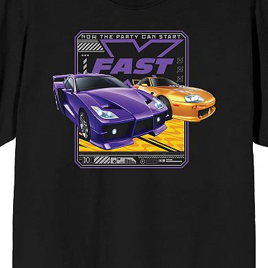 Men's Fast & Furious Now The Party Can Start Graphic Tee