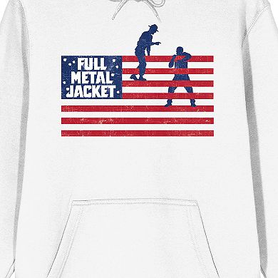 Men's Full Metal Jacket US Flag Hoodie