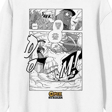 Men's Clock Striker Manga Page Long Sleeve