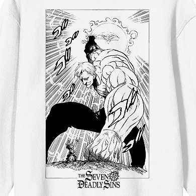 Men's Seven Deadly Sins Escanor Long Sleeve Graphic Tee