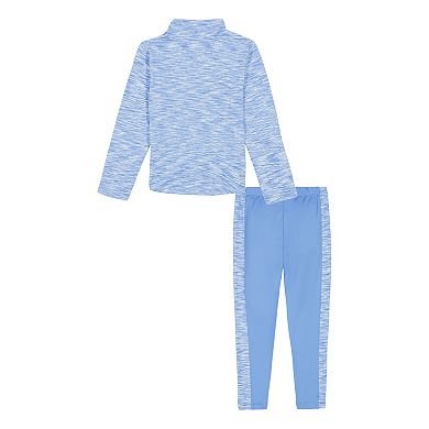 Girls 4-6x Under Armour 2-Piece Twisted Quarter Zip Pullover & Leggings Set 