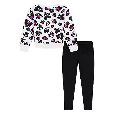 Girls 4-6x Under Armour UA Printed Top & Leggings Set