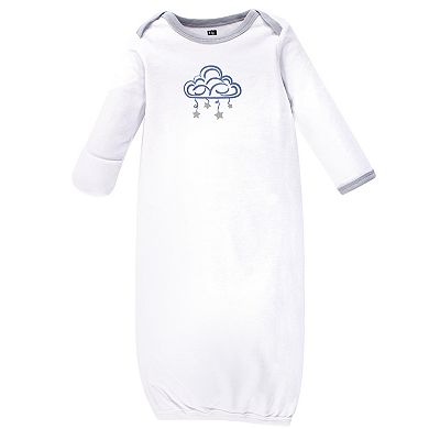 Infant Boy Cotton Long-sleeve Gowns 3pk