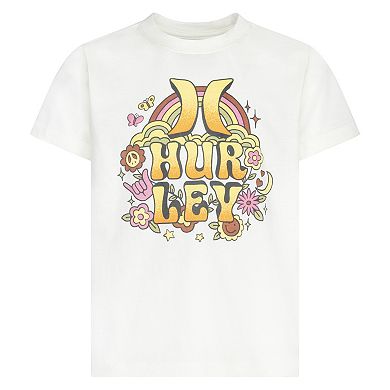 Girls 7-16 Hurley Peace and Love Short Sleeve T-shirt