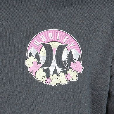 Girls 7-16 Hurley Floral Long Sleeve Graphic Hoodie