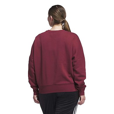 Plus Size adidas Essentials Feel Cozy Sportswear Sweatshirt