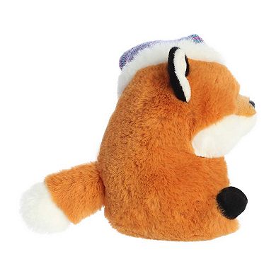 Aurora Small Orange Rolly Pet 5.5" Fern Fox Festive Stuffed Animal