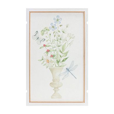 Melrose 2-Piece Framed Floral Vase Print Wall Art