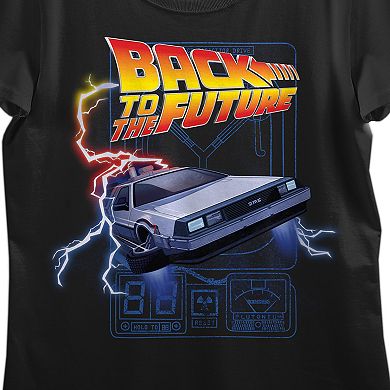 Juniors' Back To The Future Graphic Tee