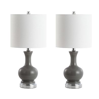 Cox Glassmetal Led Table Lamp (set Of 2)