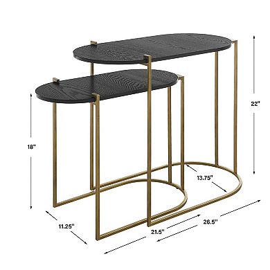 Uttermost Aztec Nesting Tables 2-pc Set