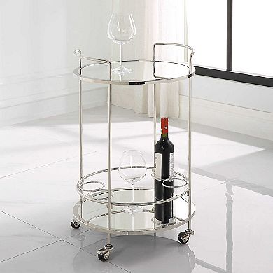 Uttermost Spritz Bar Cart