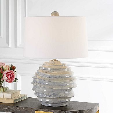 Uttermost Waves Accent Lamp