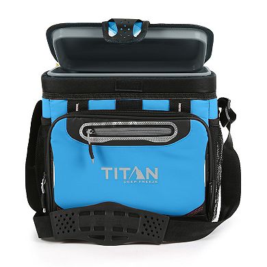 Titan Deep Freeze 16 Can Zipperless Hard Sided Cooler