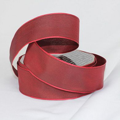 Solid Wired Craft Ribbon 1.5" X 27 Yards