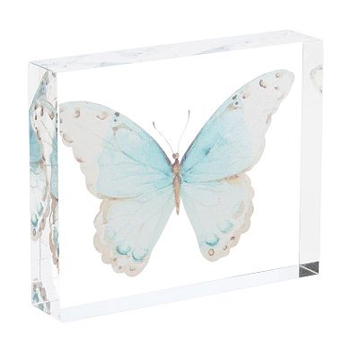 Melrose Set of 4 Acrylic Butterfly Decor