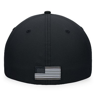 Men's Top of the World Black Oklahoma Sooners OHT Military Appreciation Camo Render Flex Hat