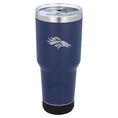 The Memory Company Denver Broncos 30oz. Stainless Steel LED Bluetooth Tumbler