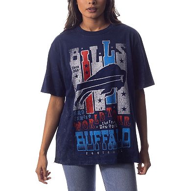 Unisex The Wild Collective Navy Buffalo Bills Tour Band T-Shirt