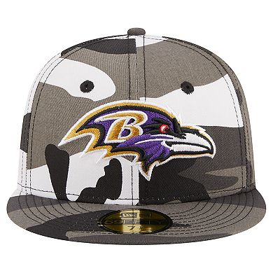 Men's New Era Baltimore Ravens Urban Camo 59FIFTY Fitted Hat