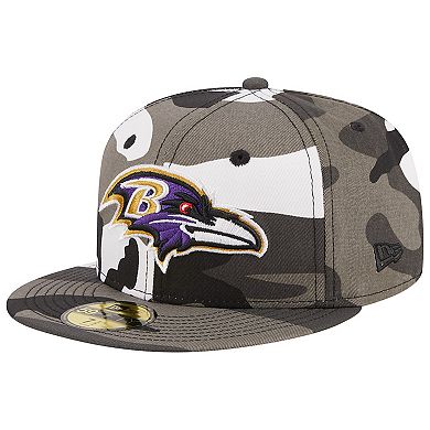 Men's New Era Baltimore Ravens Urban Camo 59FIFTY Fitted Hat