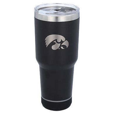 The Memory Company Iowa Hawkeyes 30oz. Stainless Steel LED Bluetooth Tumbler