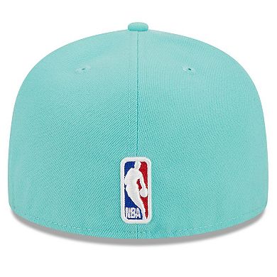 Men's New Era  Turquoise Charlotte Hornets 2023/24 City Edition Alternate 59FIFTY Fitted Hat