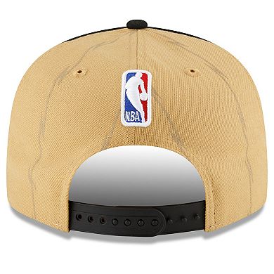 Men's New Era  Gold/Black Toronto Raptors 2023/24 City Edition 9FIFTY Snapback Adjustable Hat