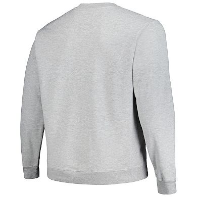 Men's League Collegiate Wear Heather Gray UCLA Bruins Tall Arch Essential Pullover Sweatshirt