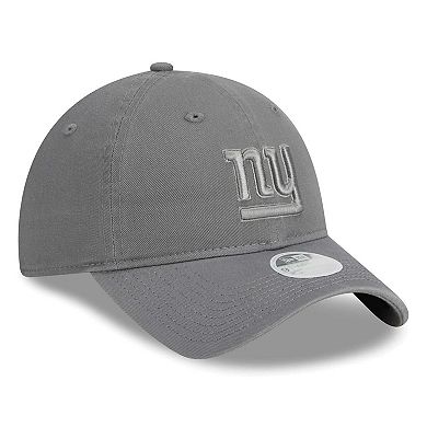 Women's New Era Gray New York Giants Color Pack 9TWENTY Adjustable Hat
