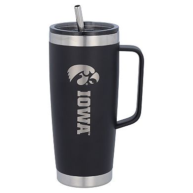 The Memory Company Iowa Hawkeyes 26oz. Team Color Roadie Tumbler with Handle