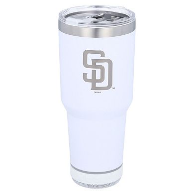 The Memory Company San Diego Padres 30oz. Stainless Steel LED Bluetooth Tumbler