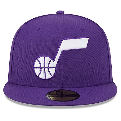 Men's New Era  Purple Utah Jazz 2023/24 City Edition Alternate 59FIFTY Fitted Hat