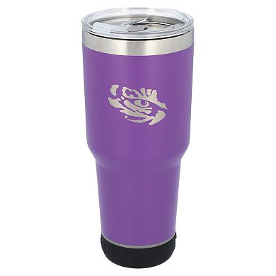 The Memory Company LSU Tigers 30oz. Stainless Steel LED Bluetooth Tumbler