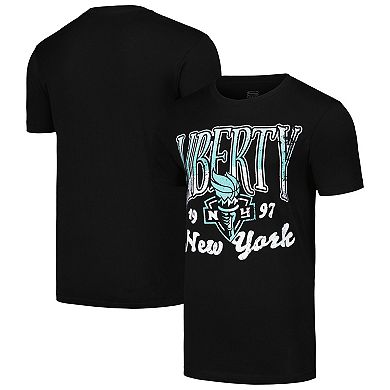 Unisex Stadium Essentials Black New York Liberty Sky High T-Shirt