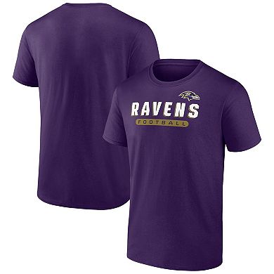 Men's Fanatics Branded  Purple Baltimore Ravens T-Shirt