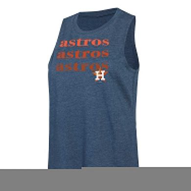Women's Concepts Sport Charcoal/Navy Houston Astros Meter Muscle Tank Top and Pants Sleep Set