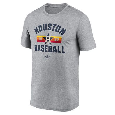 Men's Nike Heather Gray Houston Astros Legend T-Shirt