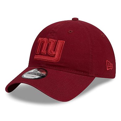 Men's New Era Cardinal New York Giants Color Pack 9TWENTY Adjustable Hat